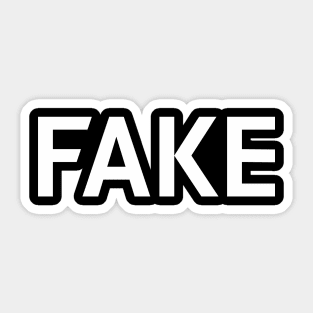 FAKE Sticker